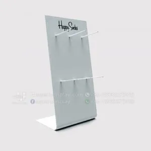 POS Bend Metal Countertop Socks Display Rack
