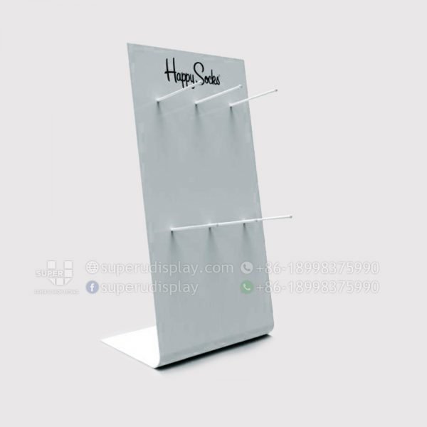 POS Bend Metal Countertop Socks Display Rack