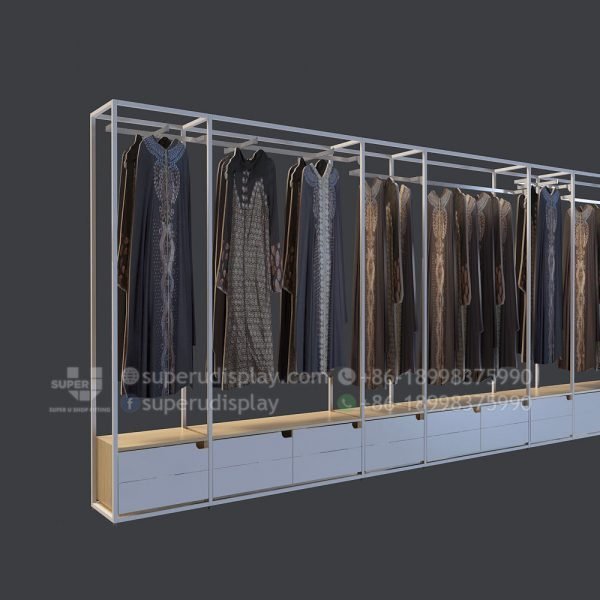 Retail Wall Display Stand Rack for Ladies Clothing - Image 2