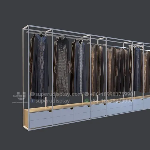 Retail Wall Display Stand Rack for Ladies Clothing - Image 2