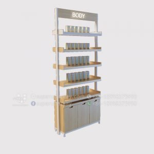 Retail Wall Shelving Racks for Make up/Cosmetics/Beauty Product Display