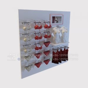 Retail Wall Shelving Racks for Women's Underwear/Lingerie