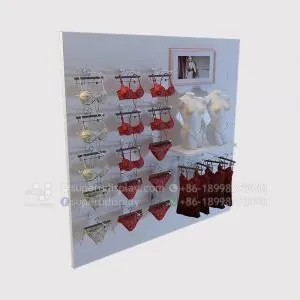 Retail Wall Shelving Racks for Women's Underwear/Lingerie