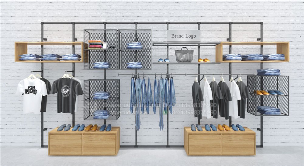 Store Clothing Rack