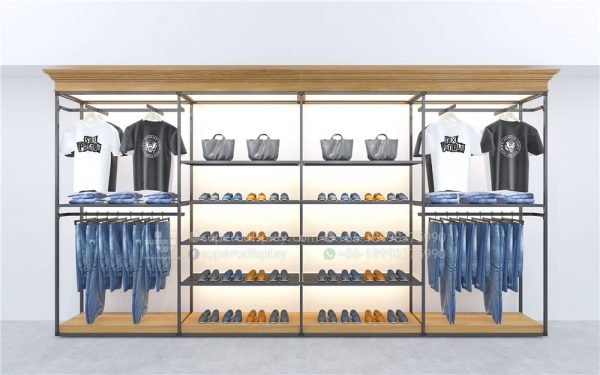 Vintage Modular Boutique Clothing Display Racks - Image 2