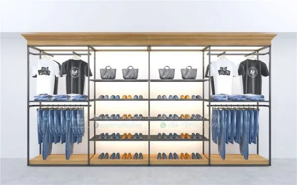 Vintage Modular Boutique Clothing Display Racks - Image 2