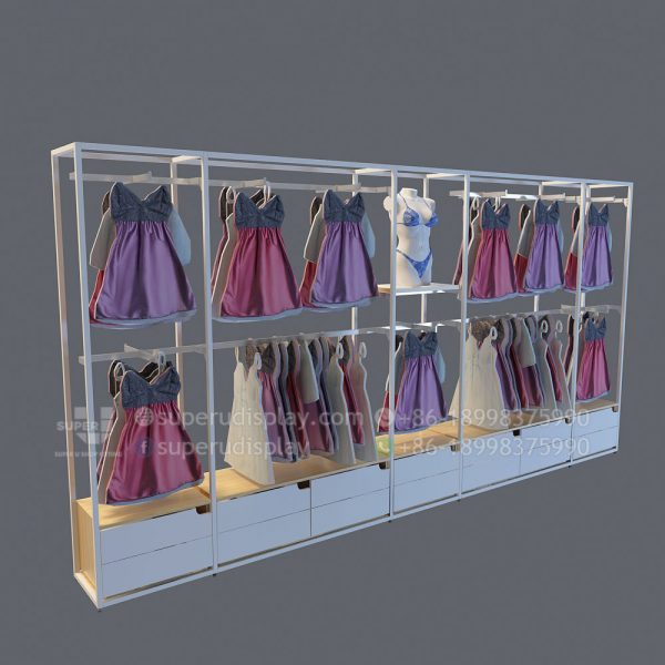 Wall Mounted Display Rack for Ladies Garments - Image 3