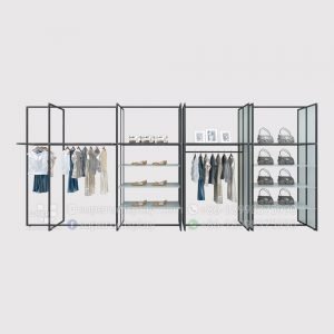 Wall Stand Modular Retail Wall Clothing Racks