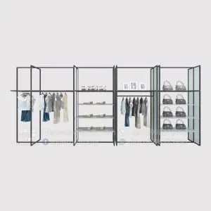 Wall Stand Modular Retail Wall Clothing Racks
