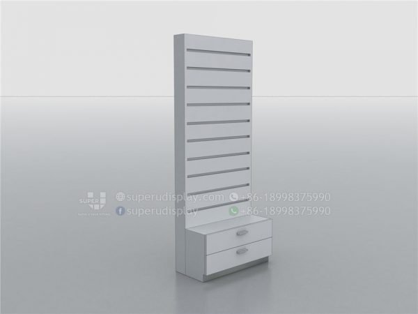 Wall Stand Slatwall Retail Shop Shelving for Product Display - Image 2