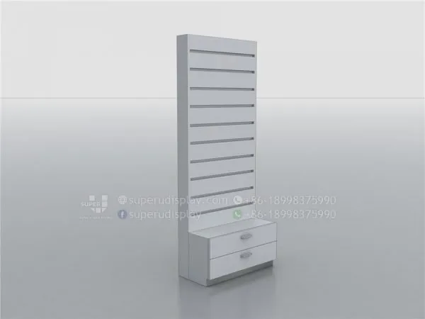 Wall Stand Slatwall Retail Shop Shelving for Product Display - Image 2