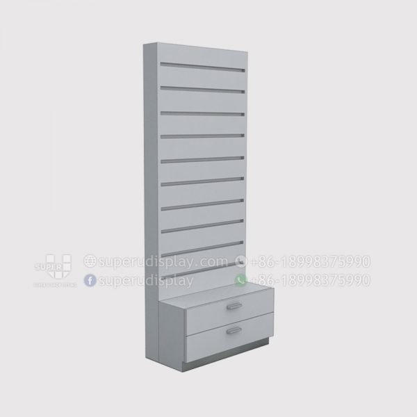 Wall Stand Slatwall Retail Shop Shelving for Product Display