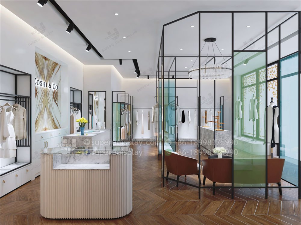 Zoshi & Co Small Clothes Shop Design