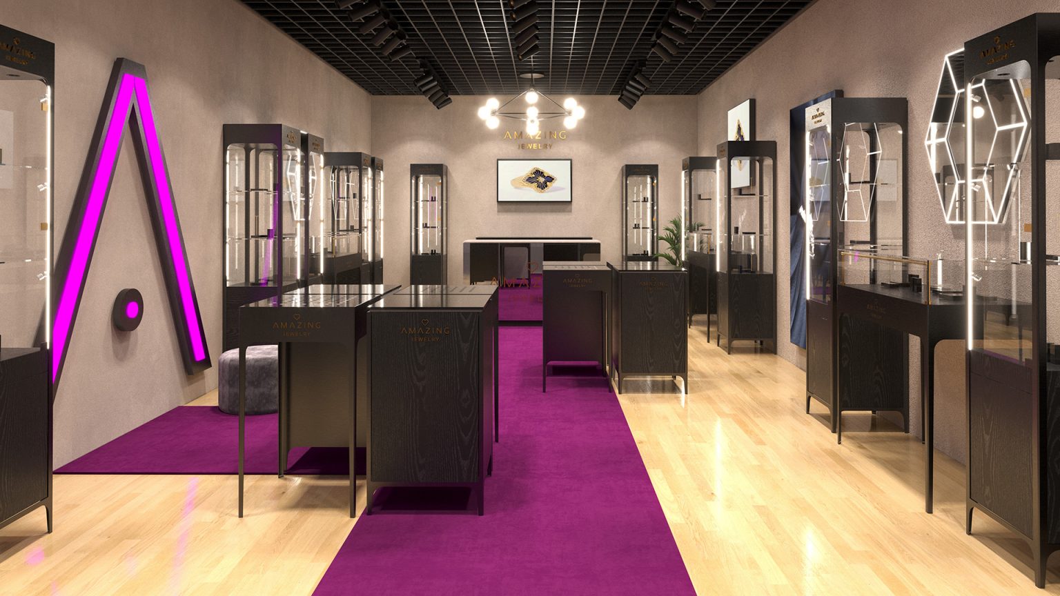 Accessorize Jewelry Shop Design and Jewellery Accessories Shop Decoration