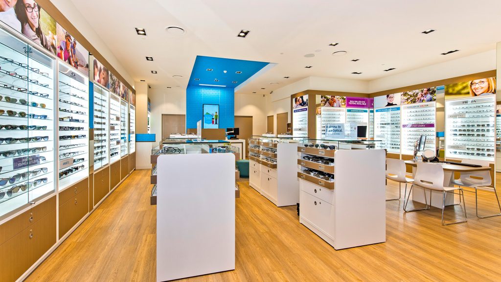 Choice Optical Optical Shop Interior Design