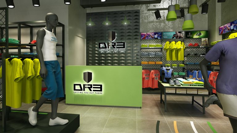 Custom Sports Shop Design, Retail Sport Store Interior Design