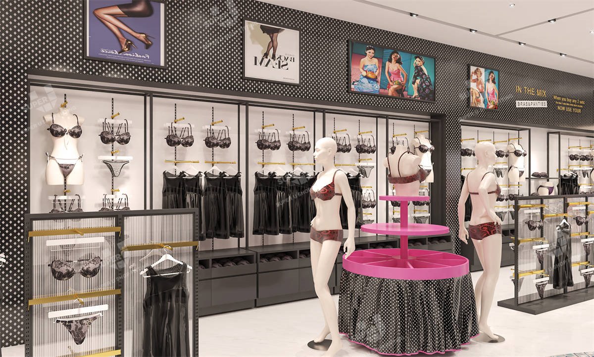 Guilty Pleasures Lingerie Shop Interior Design