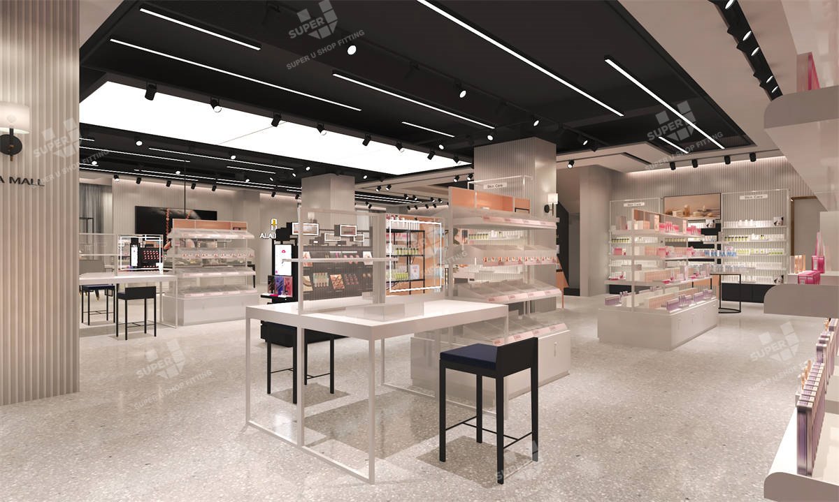 Lala Mall Cosmetics & Clothing Department Store Design Project