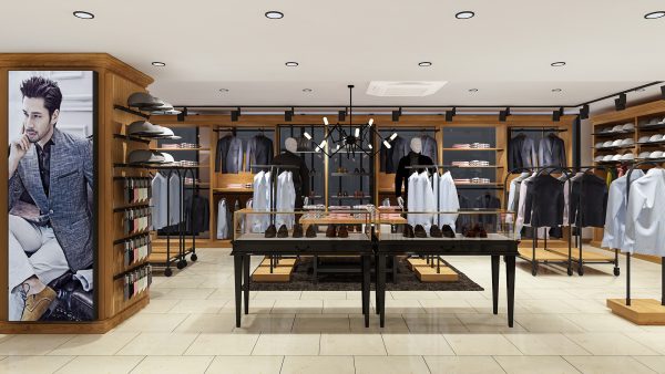 Hammer Smith menswear Store Interior Design & Shopfitting Manufacturing
