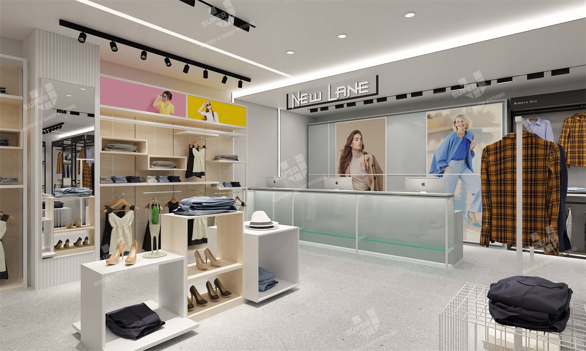 New Lane Clothing Department Store Design & Store Display Furniture ...