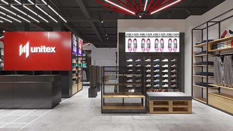 Custom Sports Shop Design, Retail Sport Store Interior Design