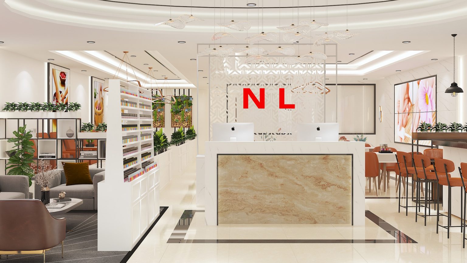 Wig Station Retail Wig & Extension Store Design Display Solution