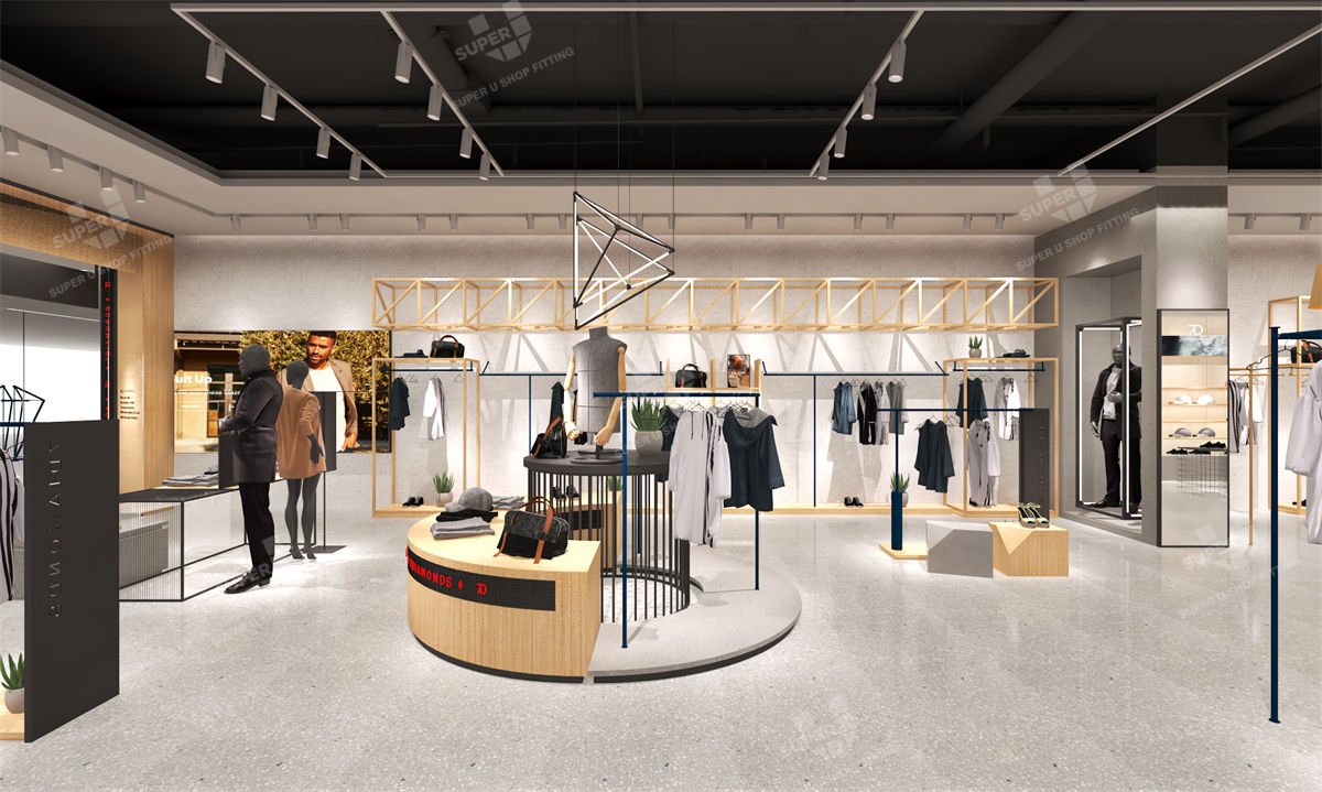 7Diamonds Brand Showroom Clothing Store Design Project