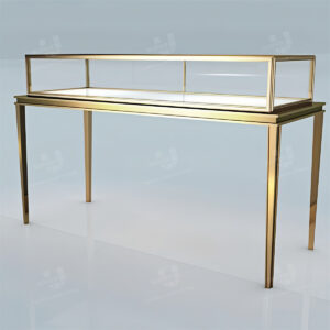 Fashionable Bulletproof Glass Jewellery Display Cabinet