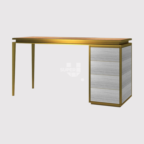 Modern Retail Glass Jewelry Display Table