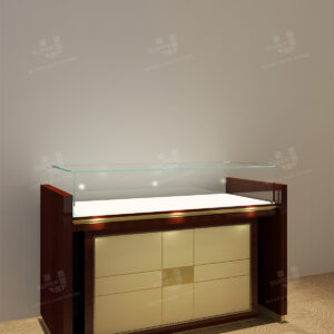 Half Vision Jewelry Display Counter and Showcase